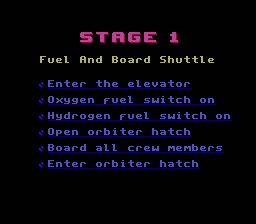 Space Shuttle Project screenshot 6 for NES